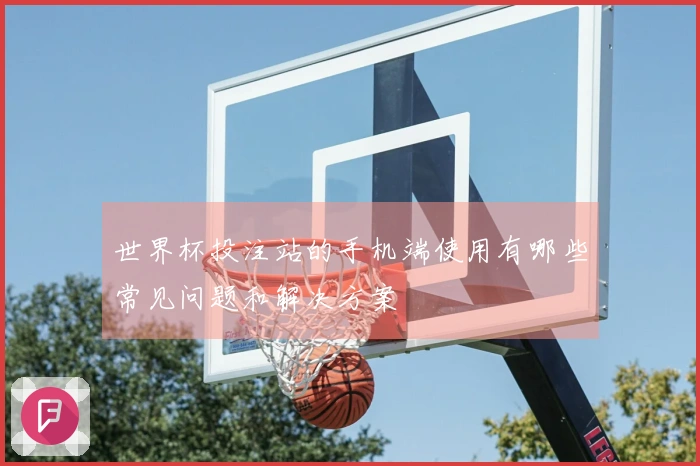 世界杯投注站的手机端使用有哪些常见问题和解决方案