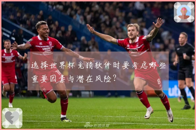 选择世界杯竞猜软件时要考虑哪些重要因素与潜在风险？